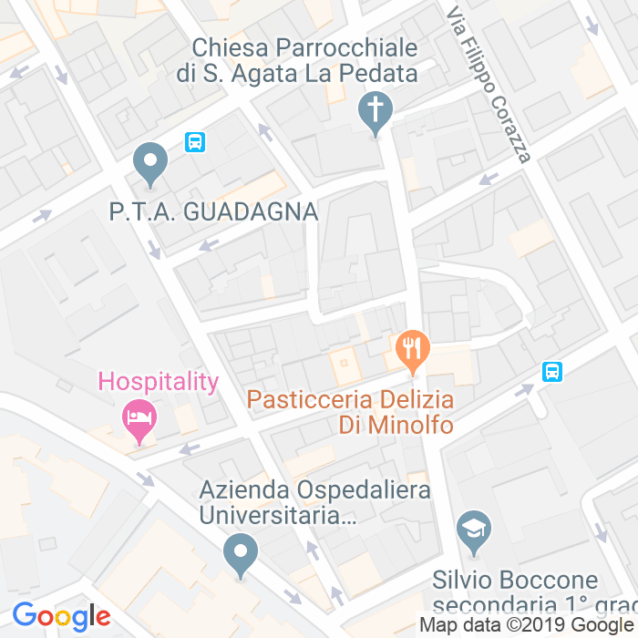 CAP di Via Virgilio La Scola a Palermo