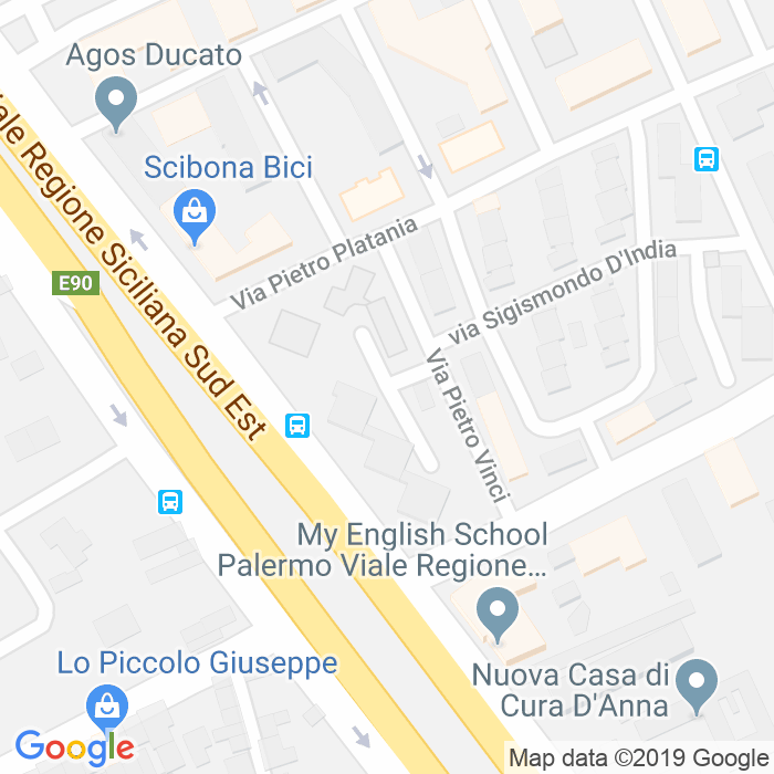 CAP di Largo Alessandro Grande a Palermo