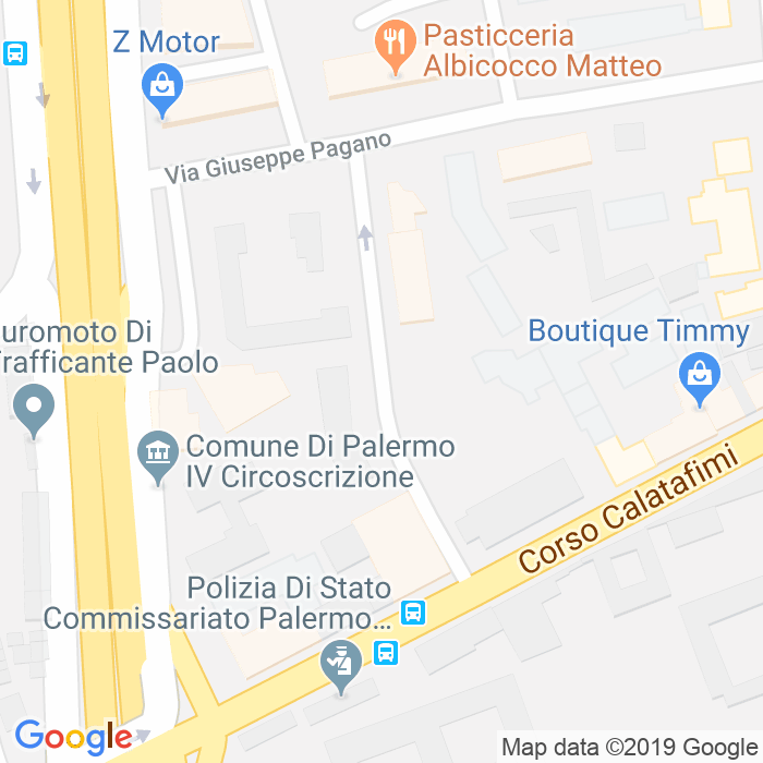 CAP di Via Aurelio Drago a Palermo