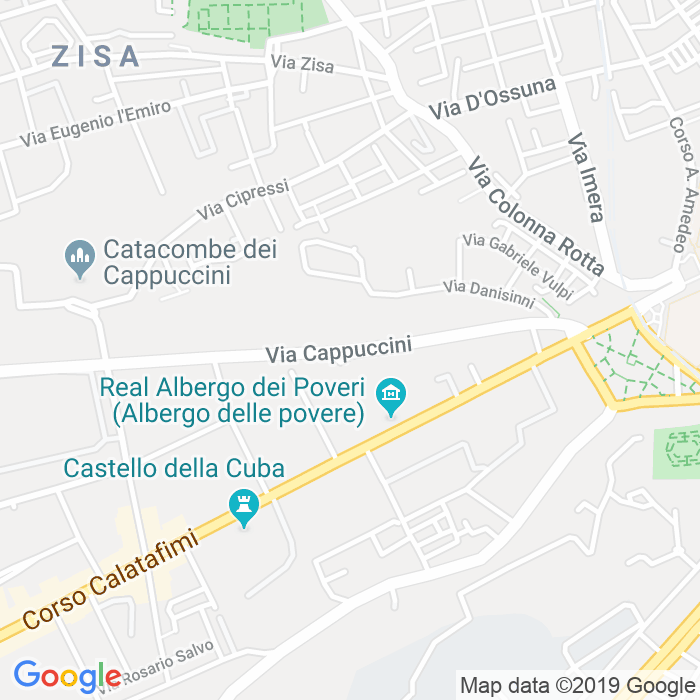 CAP di Via Cappuccini a Palermo