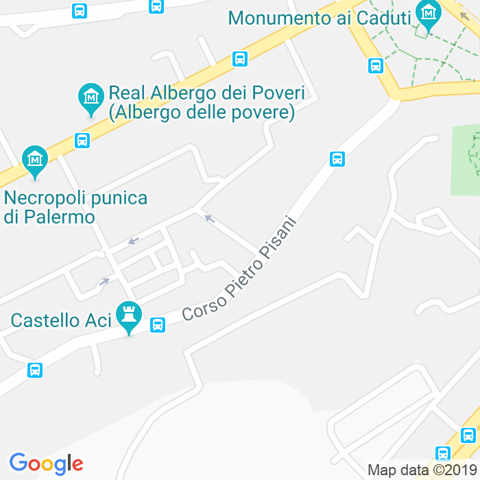 CAP di Via Giovanni Dotto a Palermo