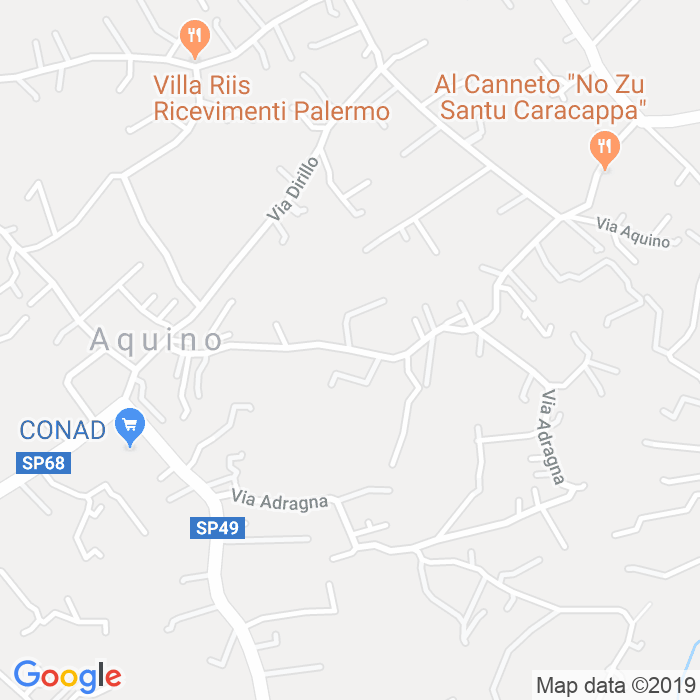 CAP di Via Aquino a Palermo