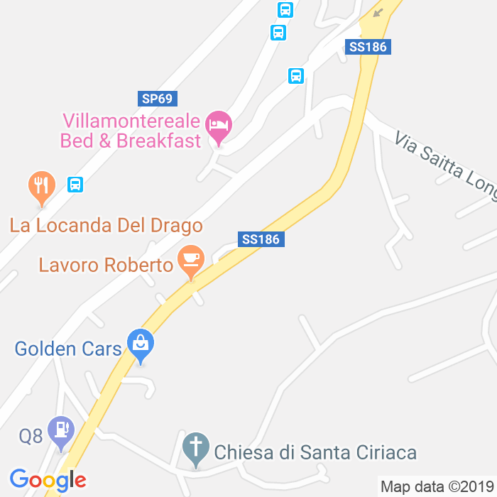 CAP di Via Circonvallazione Di Monreale a Palermo