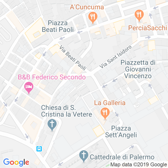 CAP di Piazza Capo a Palermo