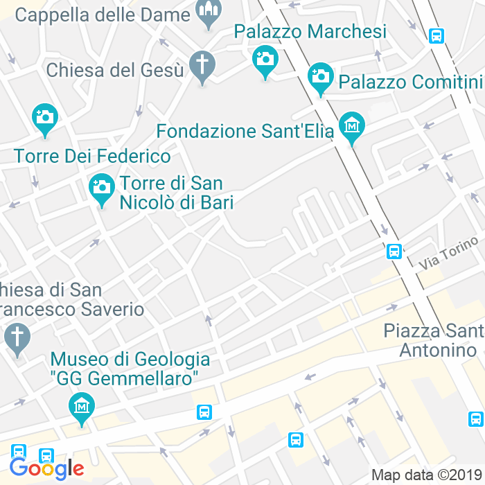CAP di Piazza Del Carmine a Palermo