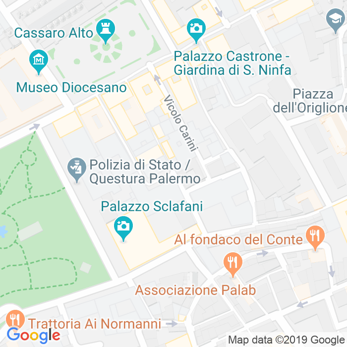 CAP di Piazza Pietro Novelli a Palermo