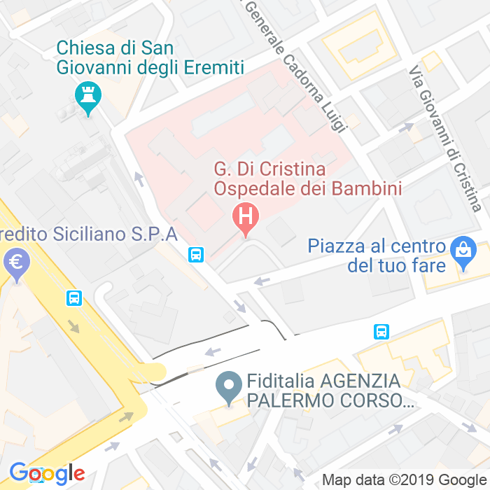 CAP di Piazza Porta Montalto a Palermo
