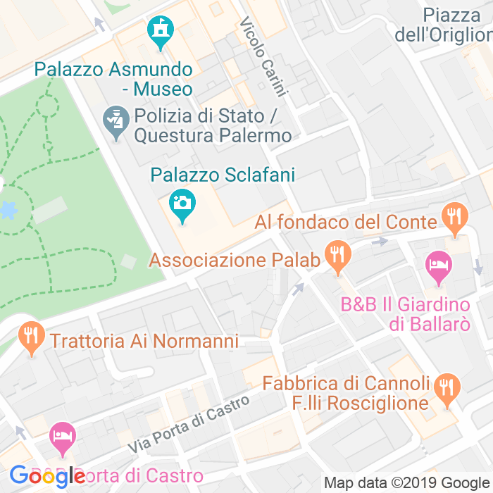 CAP di Piazza San Giovanni Decollato a Palermo