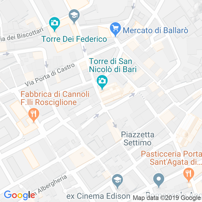 CAP di Piazza San Nicolo'All'Albergheria a Palermo