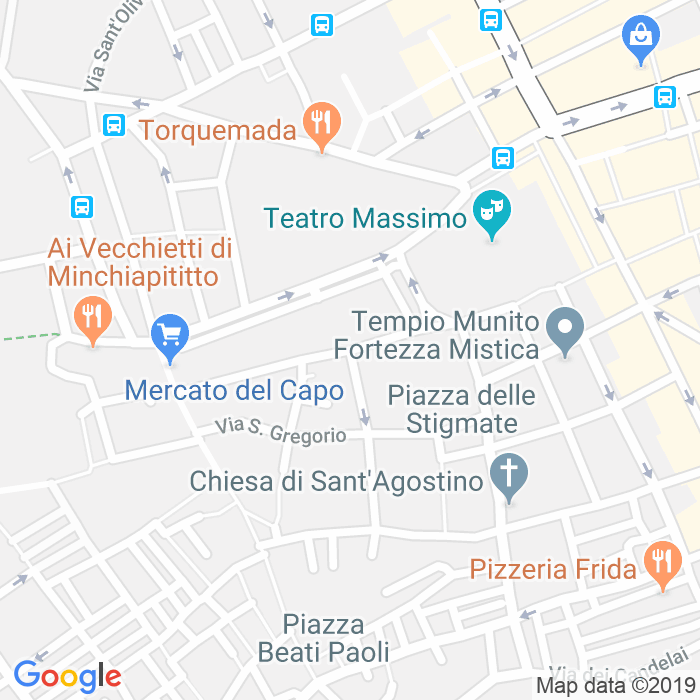 CAP di Piazza San Vito a Palermo