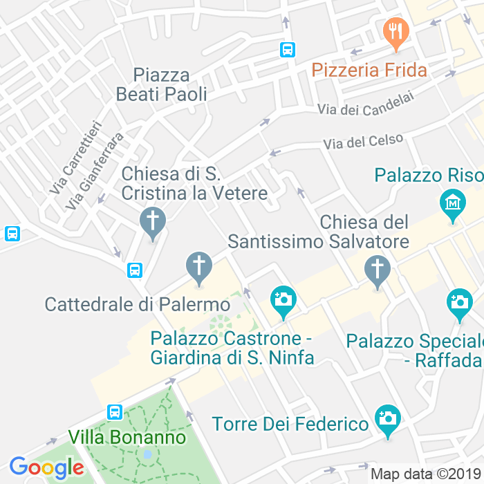 CAP di Piazza Sett'Angeli a Palermo