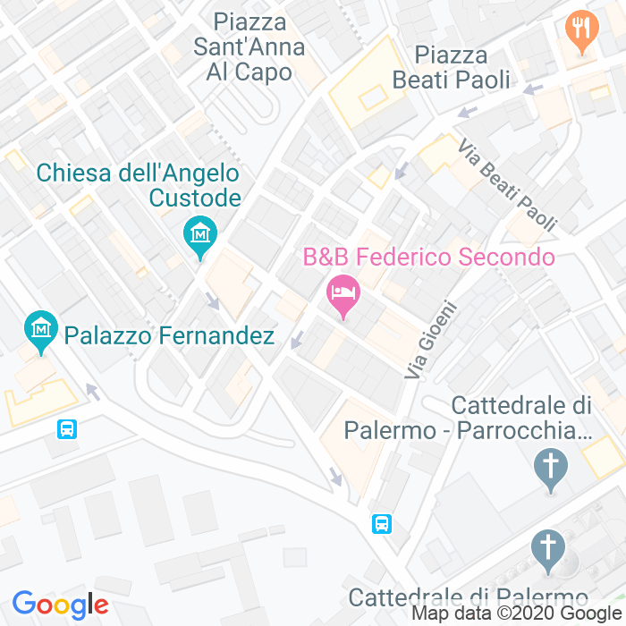 CAP di Piazzetta Gioiamia a Palermo