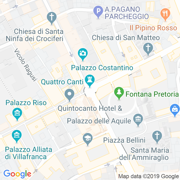 CAP di Piazzetta Sette Cantoni a Palermo