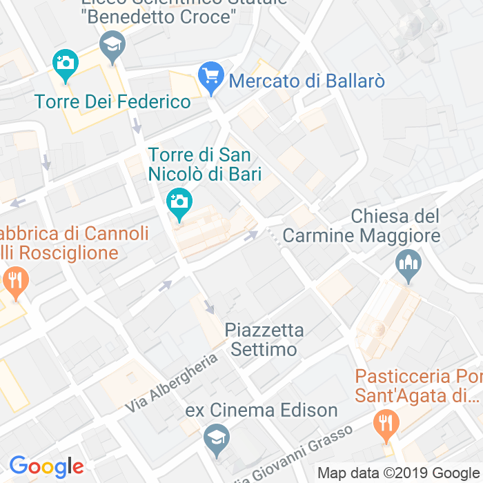 CAP di Salita Francesco Spianato a Palermo