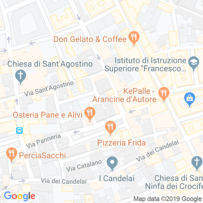 CAP di Via Agostino Forno a Palermo