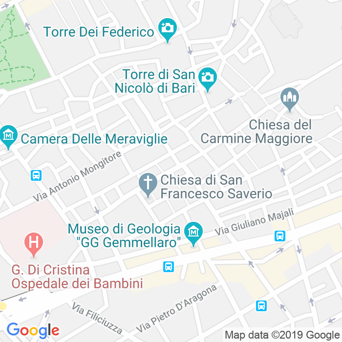 CAP di Via Albergheria a Palermo