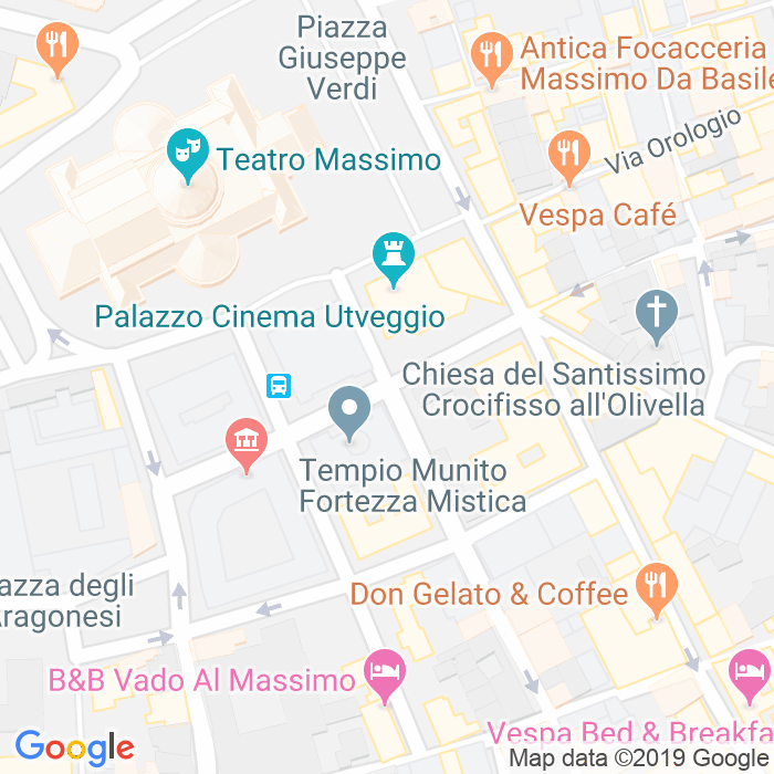 CAP di Via Alessandro Scarlatti a Palermo