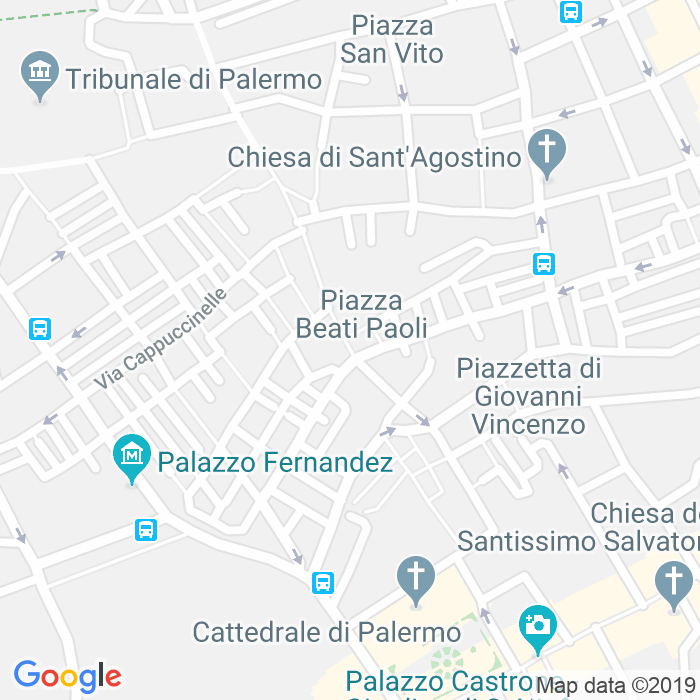 CAP di Via Beati Paoli a Palermo