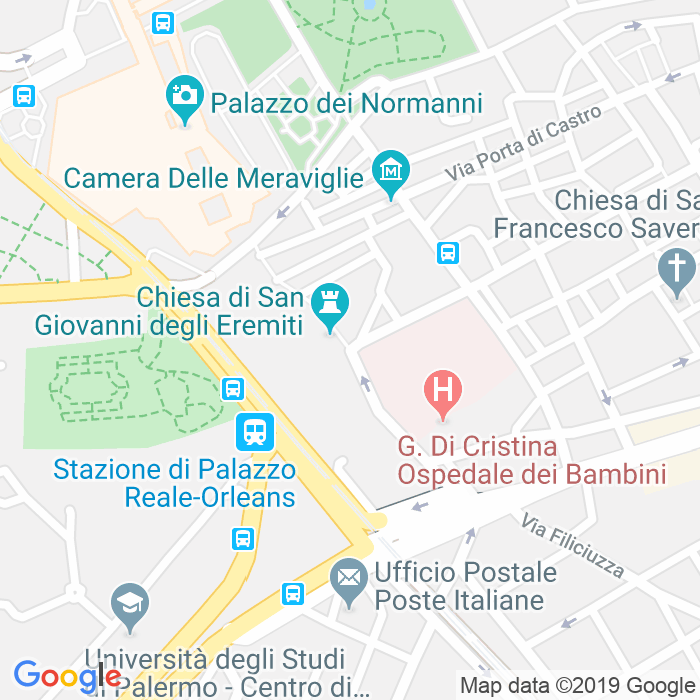 CAP di Via Dei Benedettini a Palermo