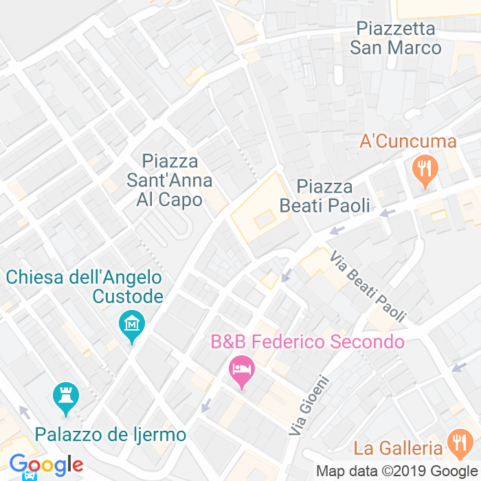 CAP di Via Dei Preti a Palermo