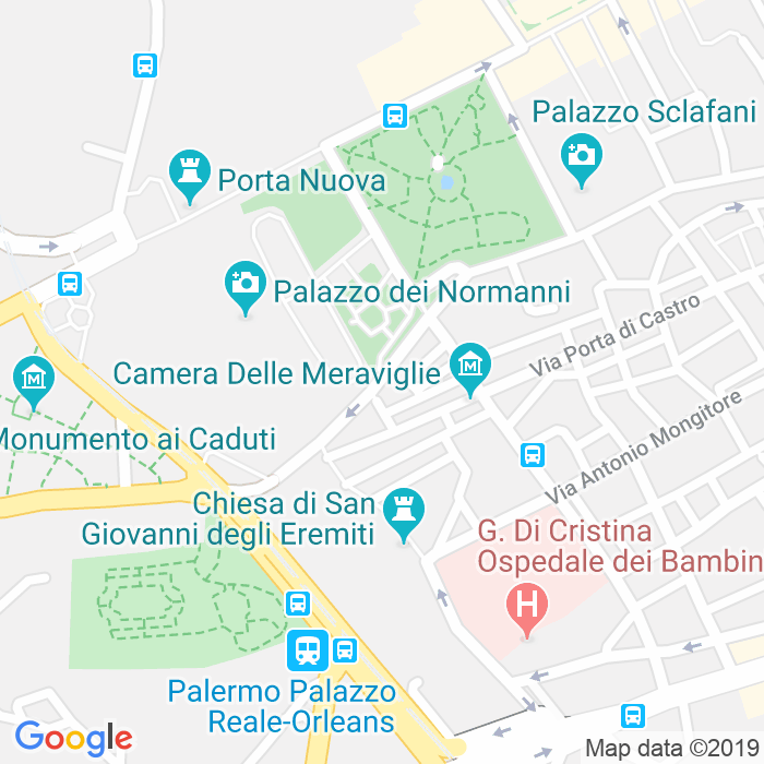 CAP di Via Del Bastione a Palermo