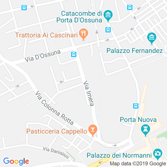 CAP di Via Gaetano Mosca a Palermo