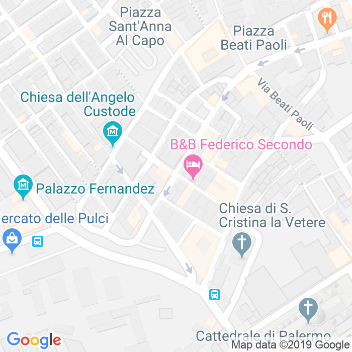 CAP di Via Gioiamia a Palermo