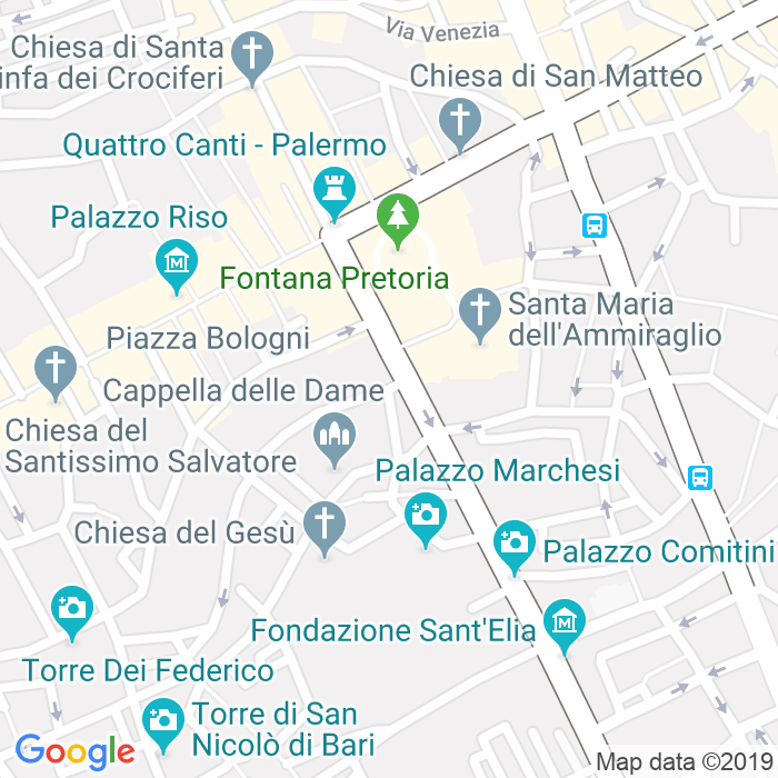 CAP di Via Pietro Amodei a Palermo