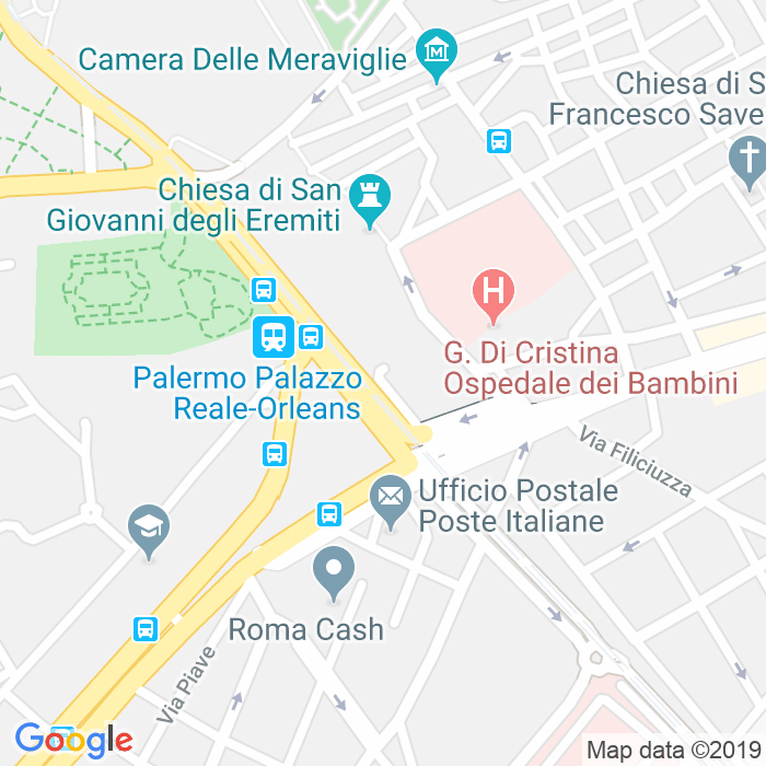 CAP di Via Porta Mazzara a Palermo