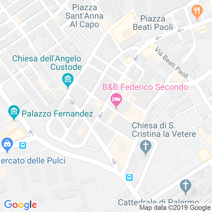 CAP di Via Santa Cristina a Palermo