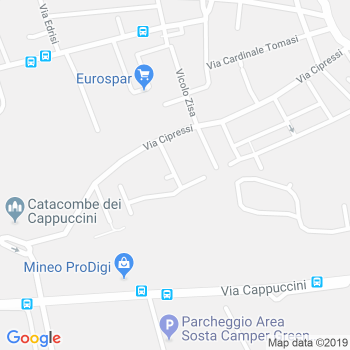 CAP di Via Scipione Di Castro a Palermo