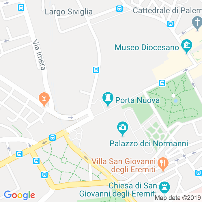 CAP di Vicolo A Porta Nuova a Palermo