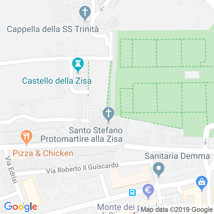 CAP di Piazza Zisa a Palermo
