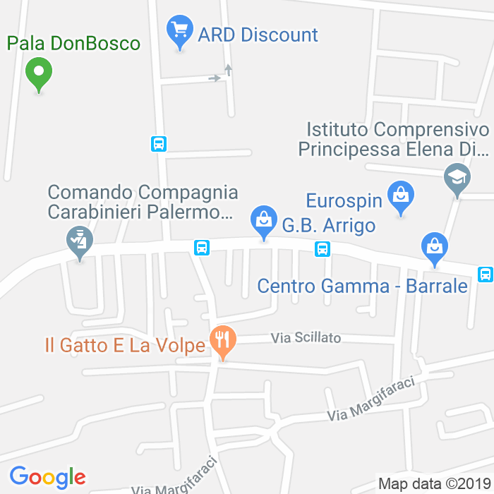 CAP di Via Eleuterio a Palermo