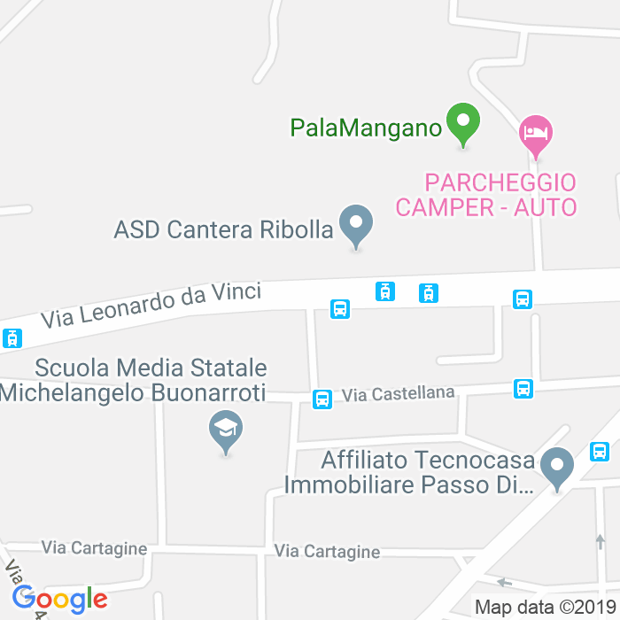 CAP di Via Mazzarella a Palermo