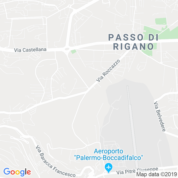 CAP di Via Roccazzo a Palermo