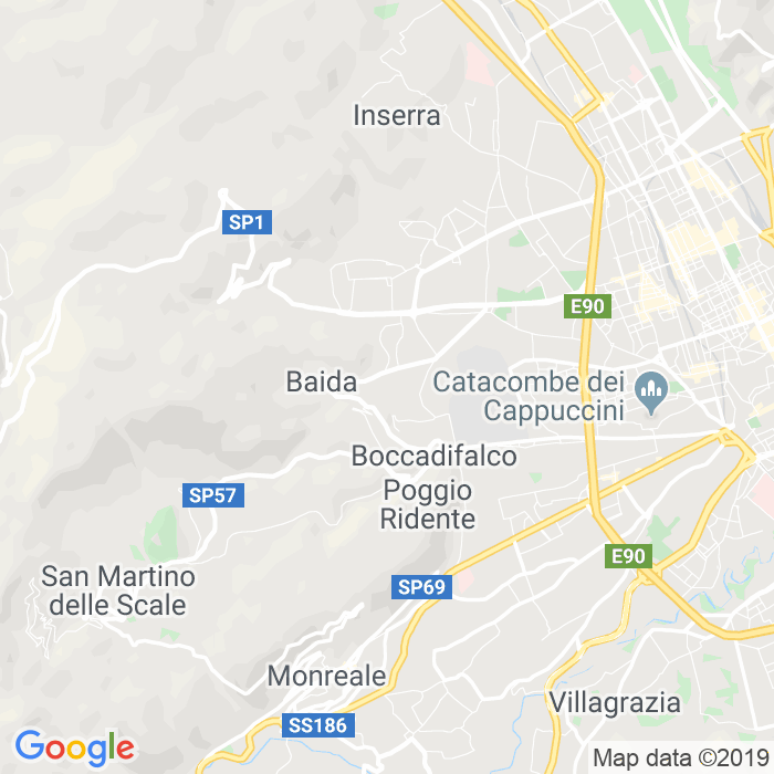 CAP di Via A 081 a Palermo