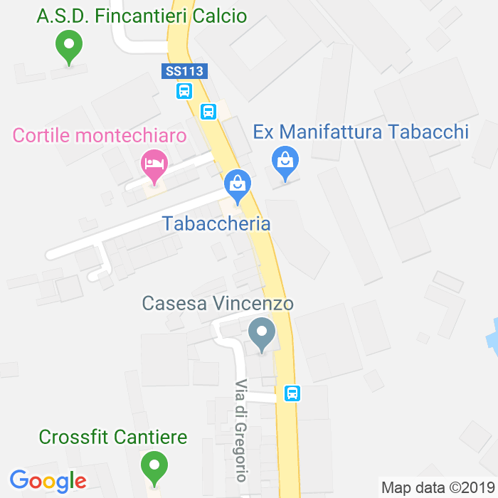 CAP di Cortile Trapanese a Palermo