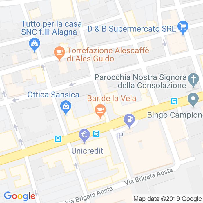 CAP di Via Antonio Crescenzio a Palermo