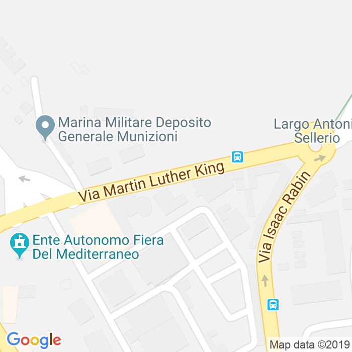 CAP di Via Martin Luther King a Palermo