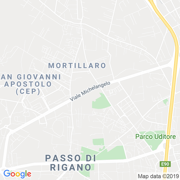 CAP di Viale Michelangelo a Palermo