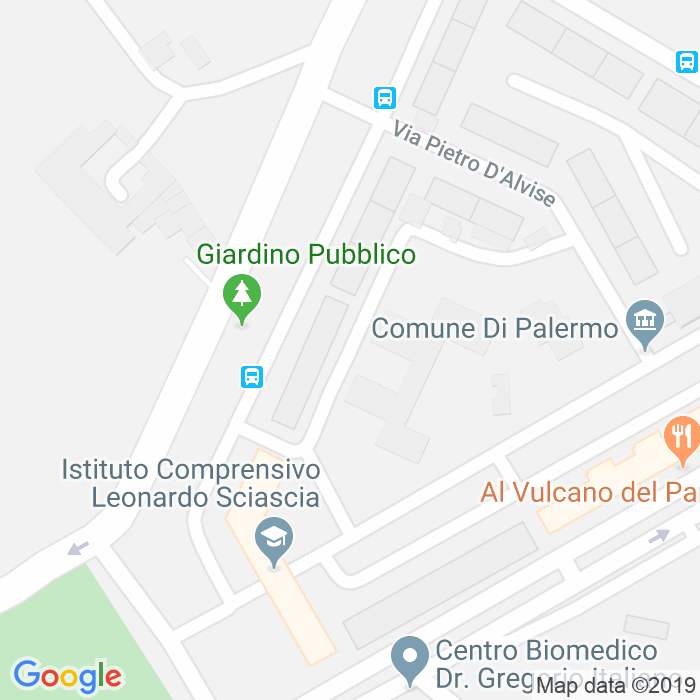 CAP di Largo Sergio Barbadoro a Palermo