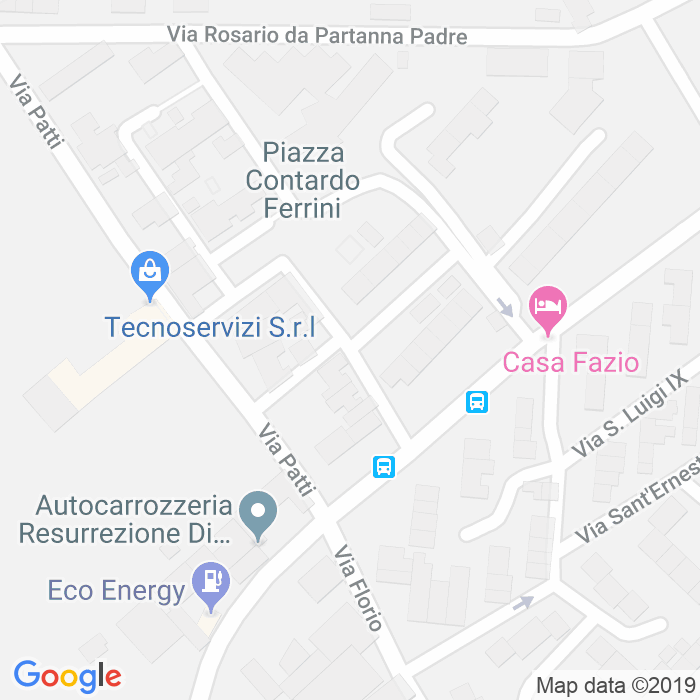 CAP di Via Cardinale Doria a Palermo