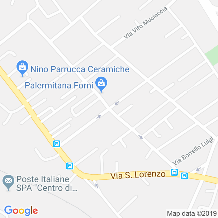 CAP di Via Carmelo Giarrizzo a Palermo