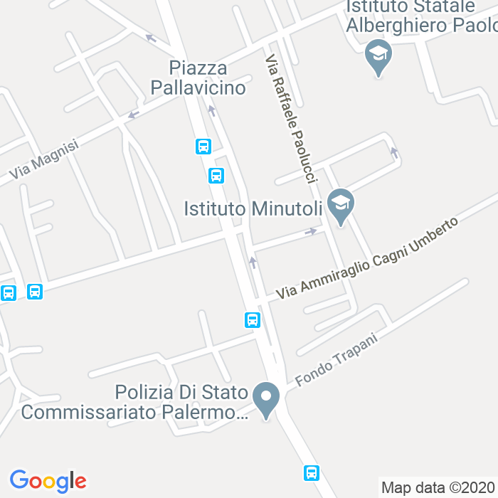 CAP di Via Pallavicino a Palermo