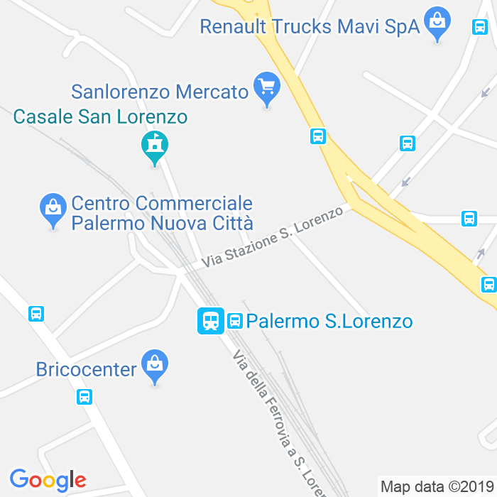 CAP di Via Stazione San Lorenzo a Palermo