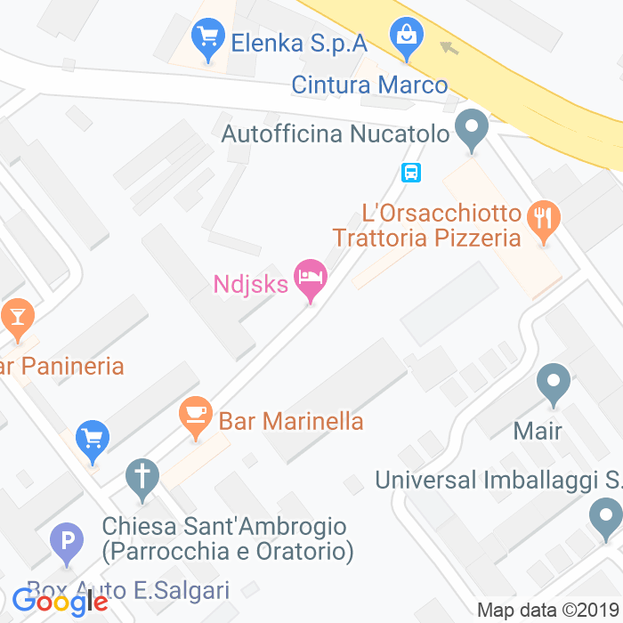 CAP di Caduti Sul Lavoro (Pm 145 (Via)) a Palermo