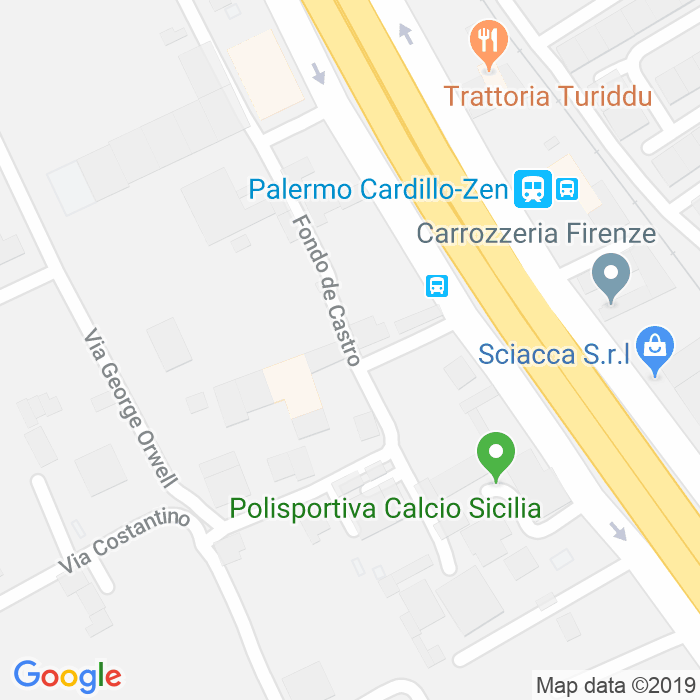 CAP di Fondo De'Castro a Palermo