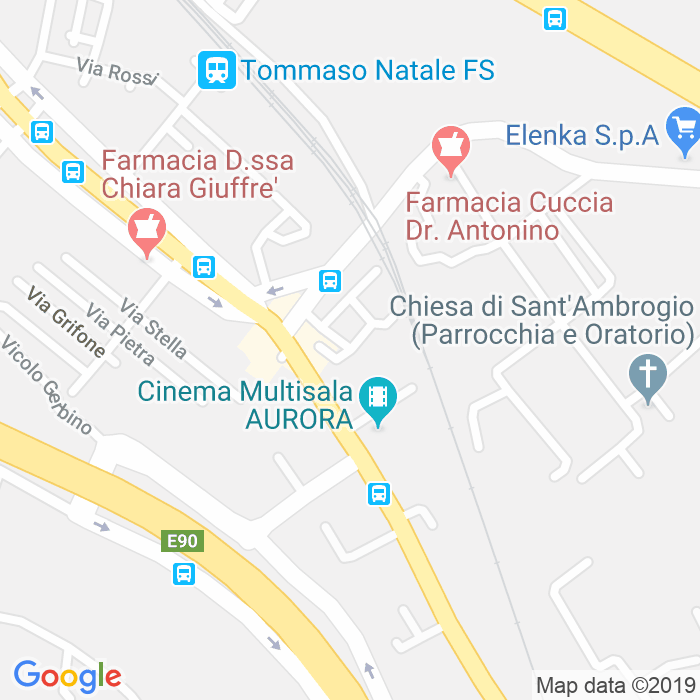 CAP di Piazza Del Bono a Palermo