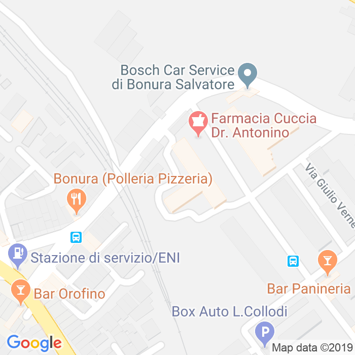 CAP di Piazza Giovanni Guareschi a Palermo
